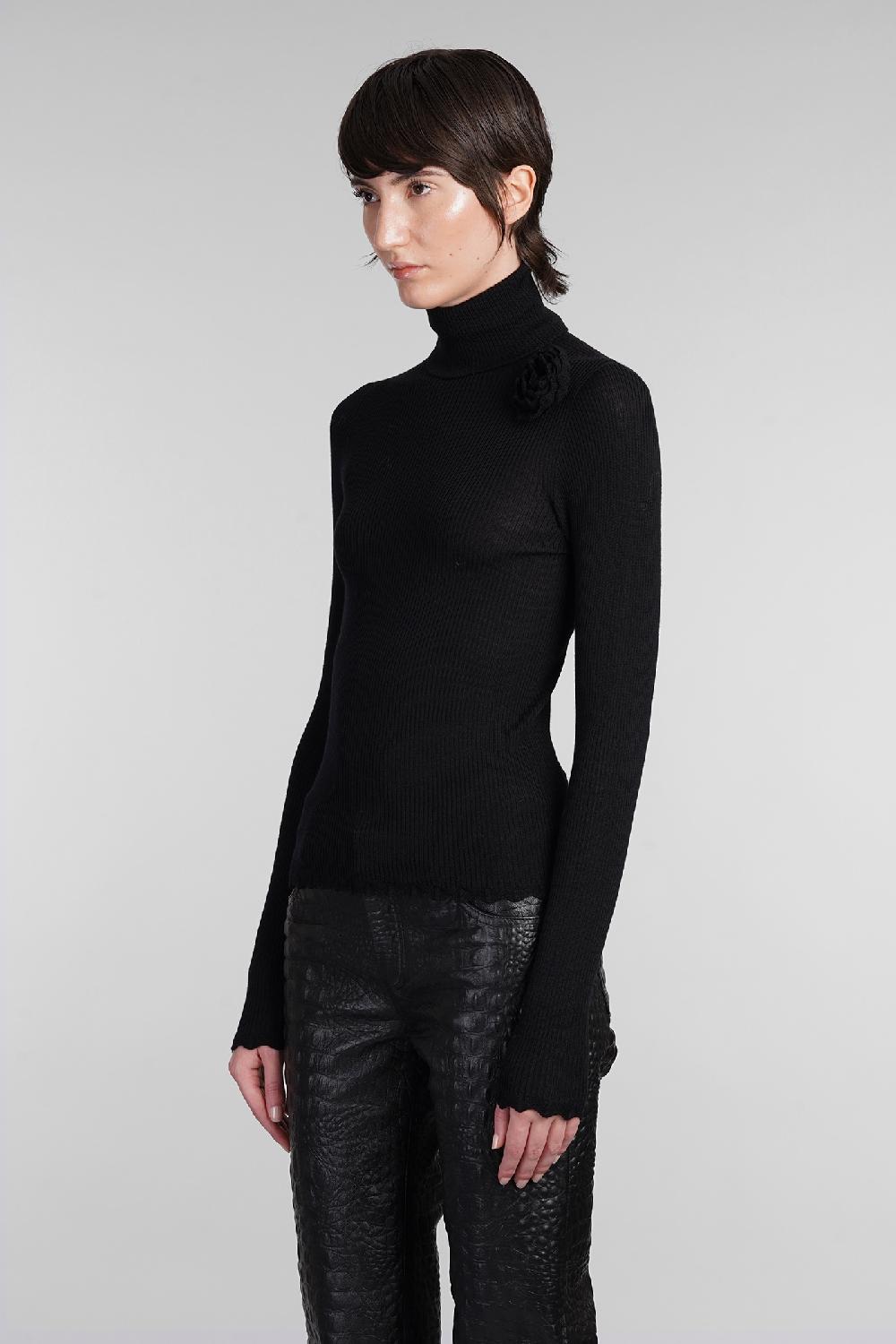 Deliberti Blumarine Maglia in lana nera cod. 403543 - Deliberti The Luxury Shopping Latest fashion