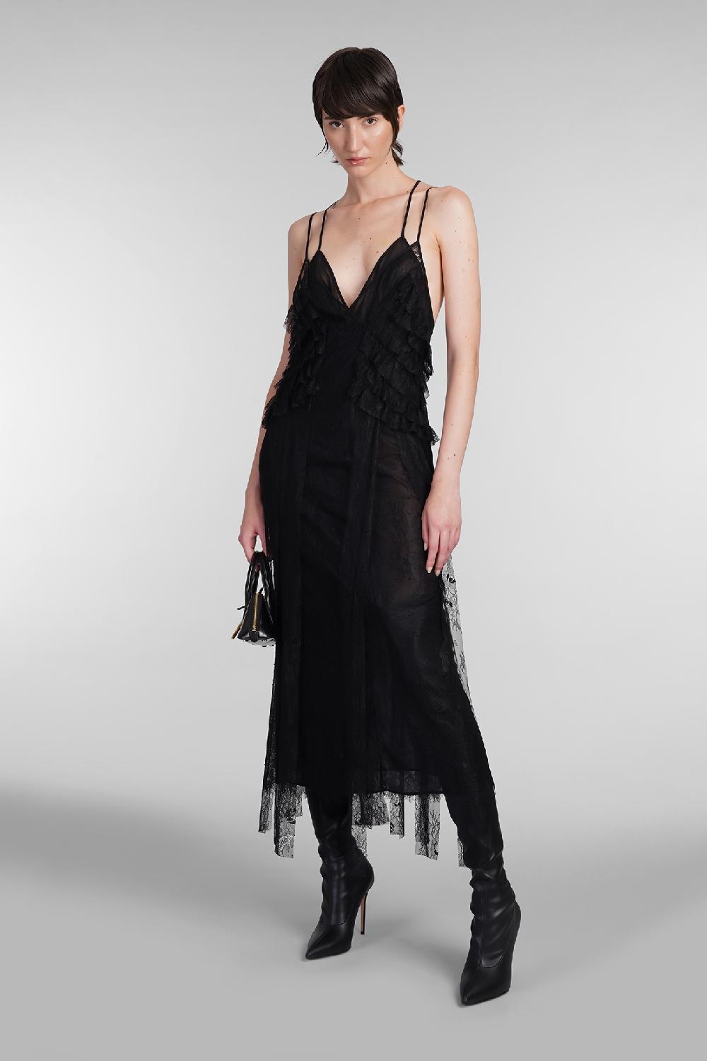 Deliberti Blumarine Abito in poliammide nera cod. 403546 - Deliberti The Luxury Shopping Offerta temporanea