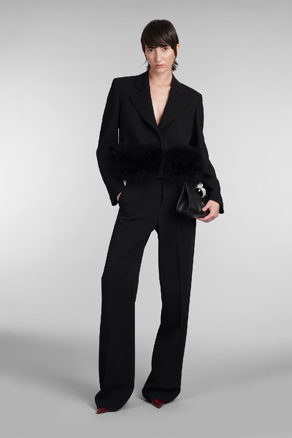 Deliberti Blumarine Blazer in viscosa nera cod. 403538 - Deliberti The Luxury Shopping Grandi sconti