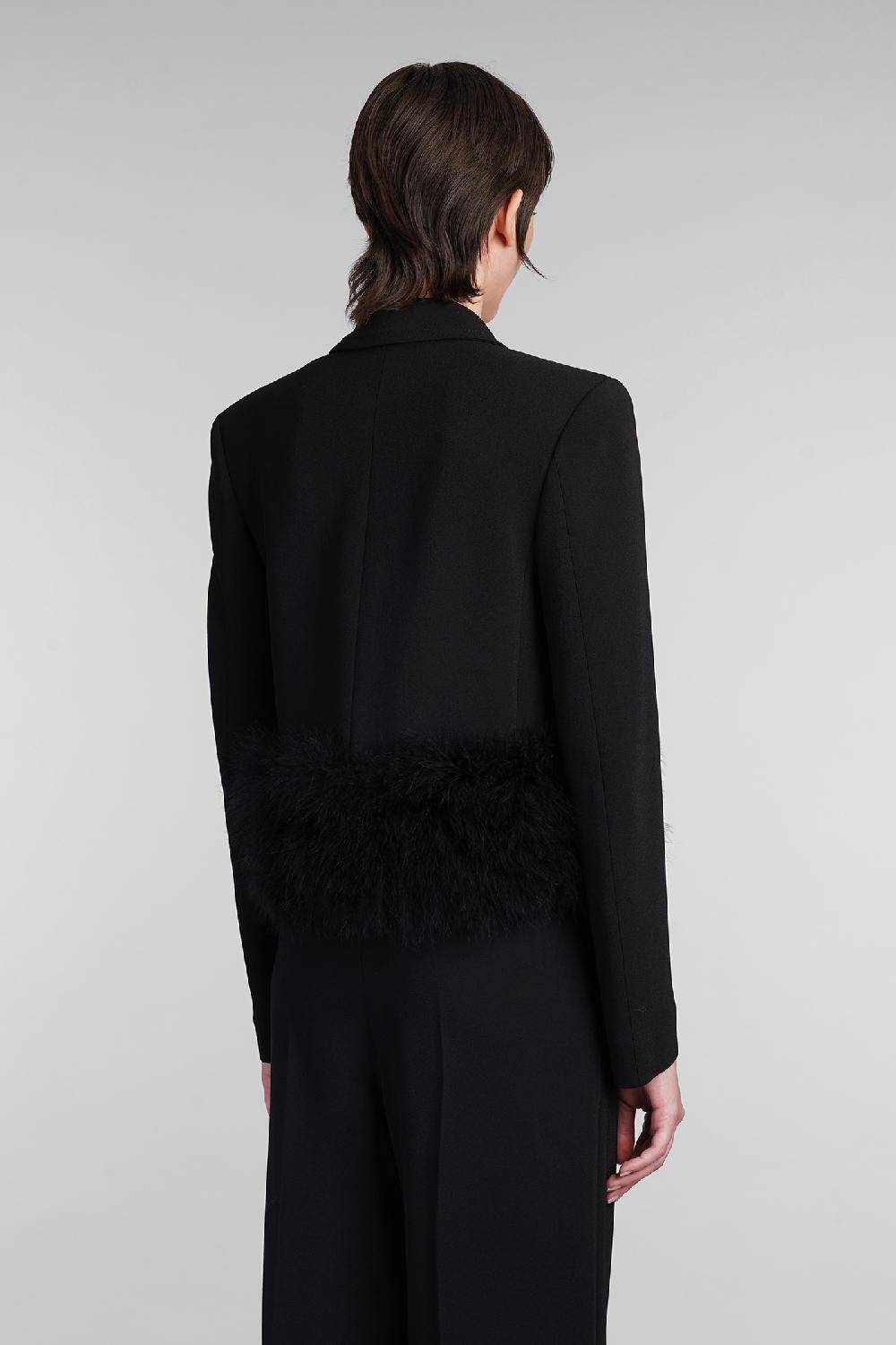 Deliberti Blumarine Blazer in viscosa nera cod. 403538 - Deliberti The Luxury Shopping Grandi sconti