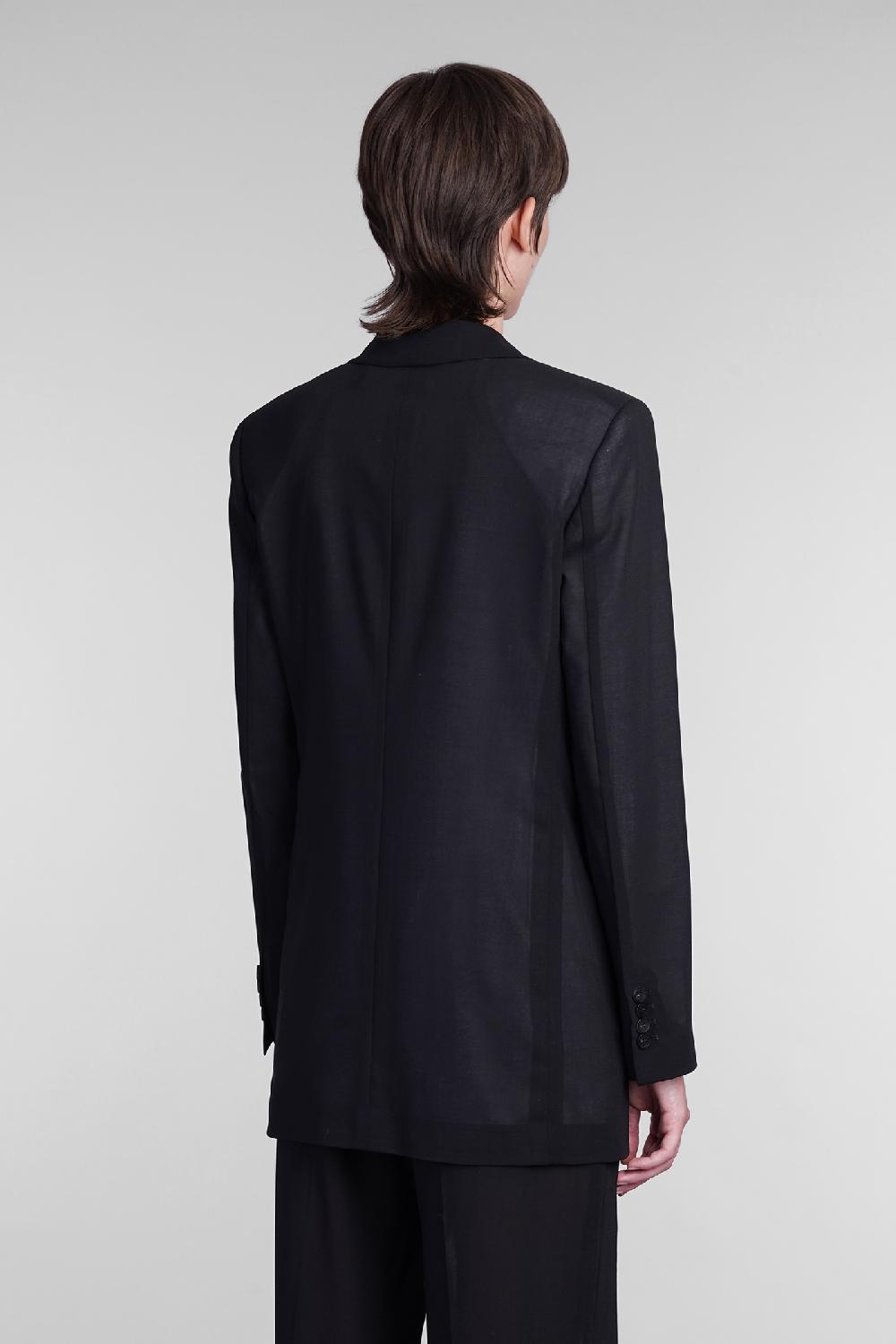 Deliberti Blumarine Blazer in lana nera cod. 405283 - Deliberti The Luxury Shopping Liquidazione