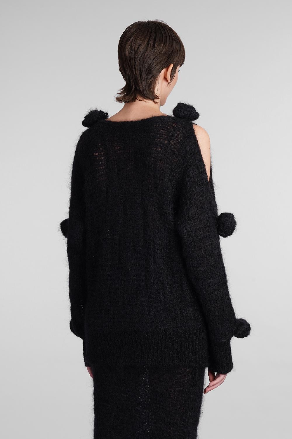 Deliberti Blumarine Maglia in lana nera cod. 406614 - Deliberti The Luxury Shopping Offerte speciali