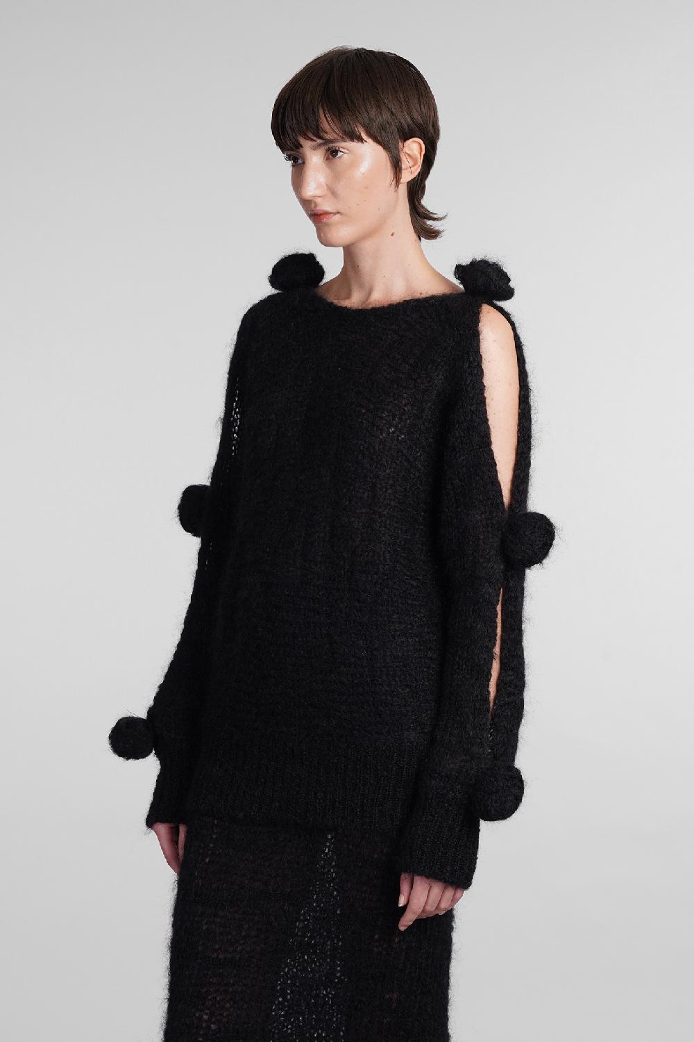 Deliberti Blumarine Maglia in lana nera cod. 406614 - Deliberti The Luxury Shopping Offerte speciali