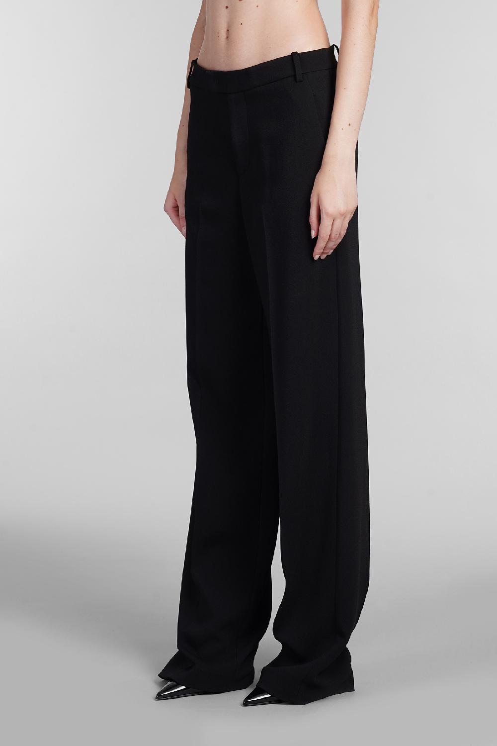 Deliberti Blumarine Pantalone in viscosa nera cod. 403545 - Deliberti The Luxury Shopping Ritorno libero