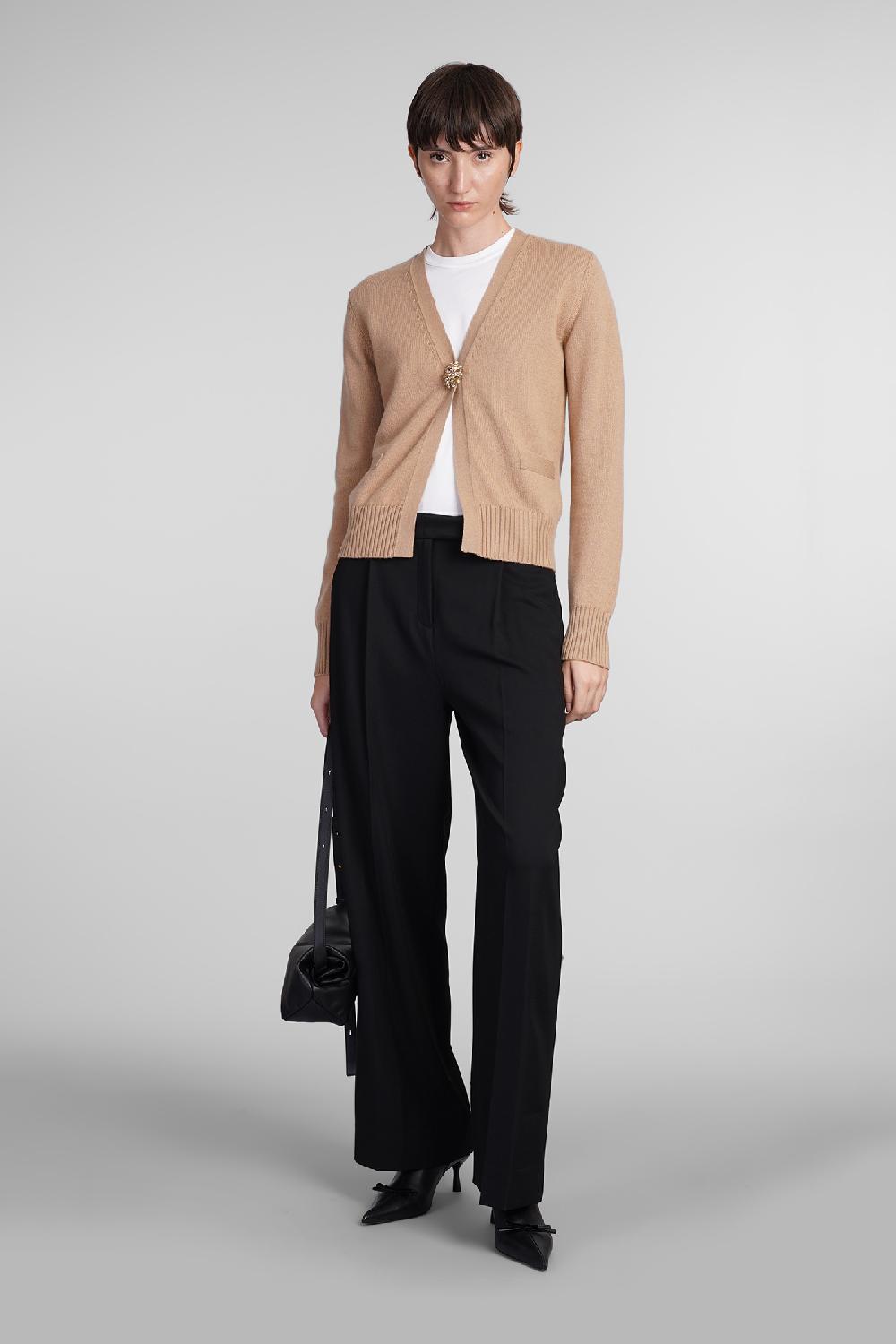 Deliberti Blumarine Cardigan in lana beige cod. 406615 - Deliberti The Luxury Shopping Rilascio limitato