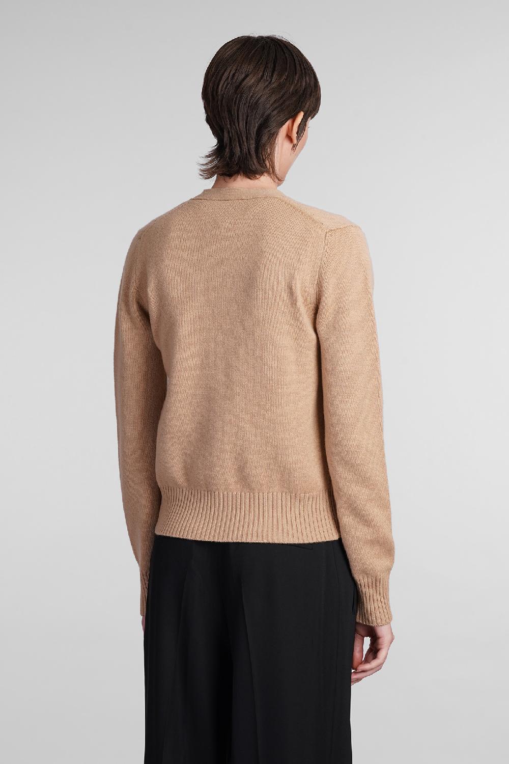 Deliberti Blumarine Cardigan in lana beige cod. 406615 - Deliberti The Luxury Shopping Rilascio limitato