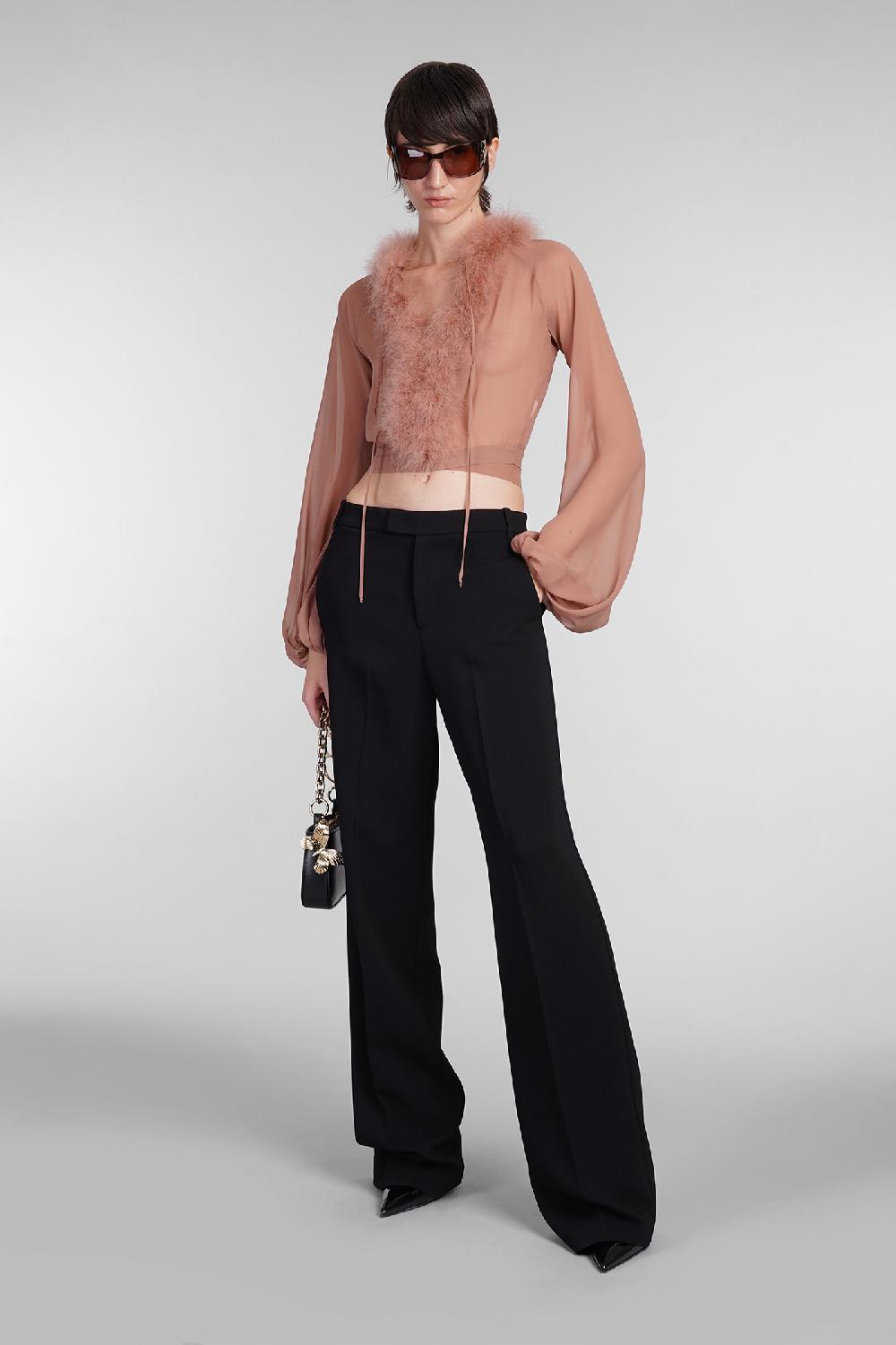 Deliberti Blumarine Blusa in seta rosa cod. 403548 - Deliberti The Luxury Shopping ACQUISTA ORA