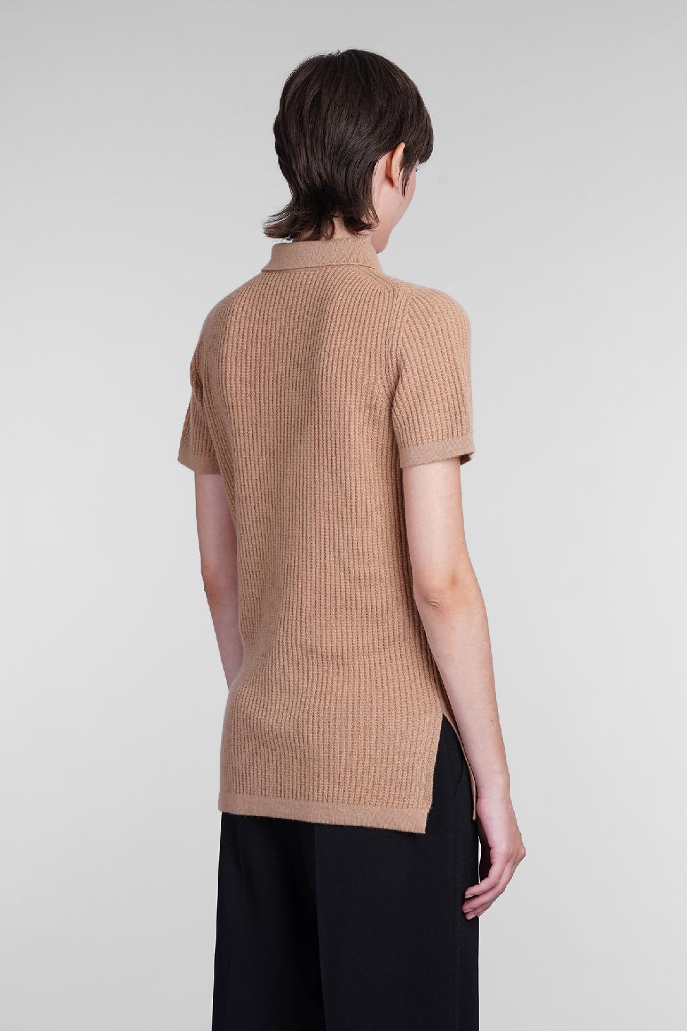 Deliberti Blumarine Polo in lana marrone cod. 403553 - Deliberti The Luxury Shopping Latest stili