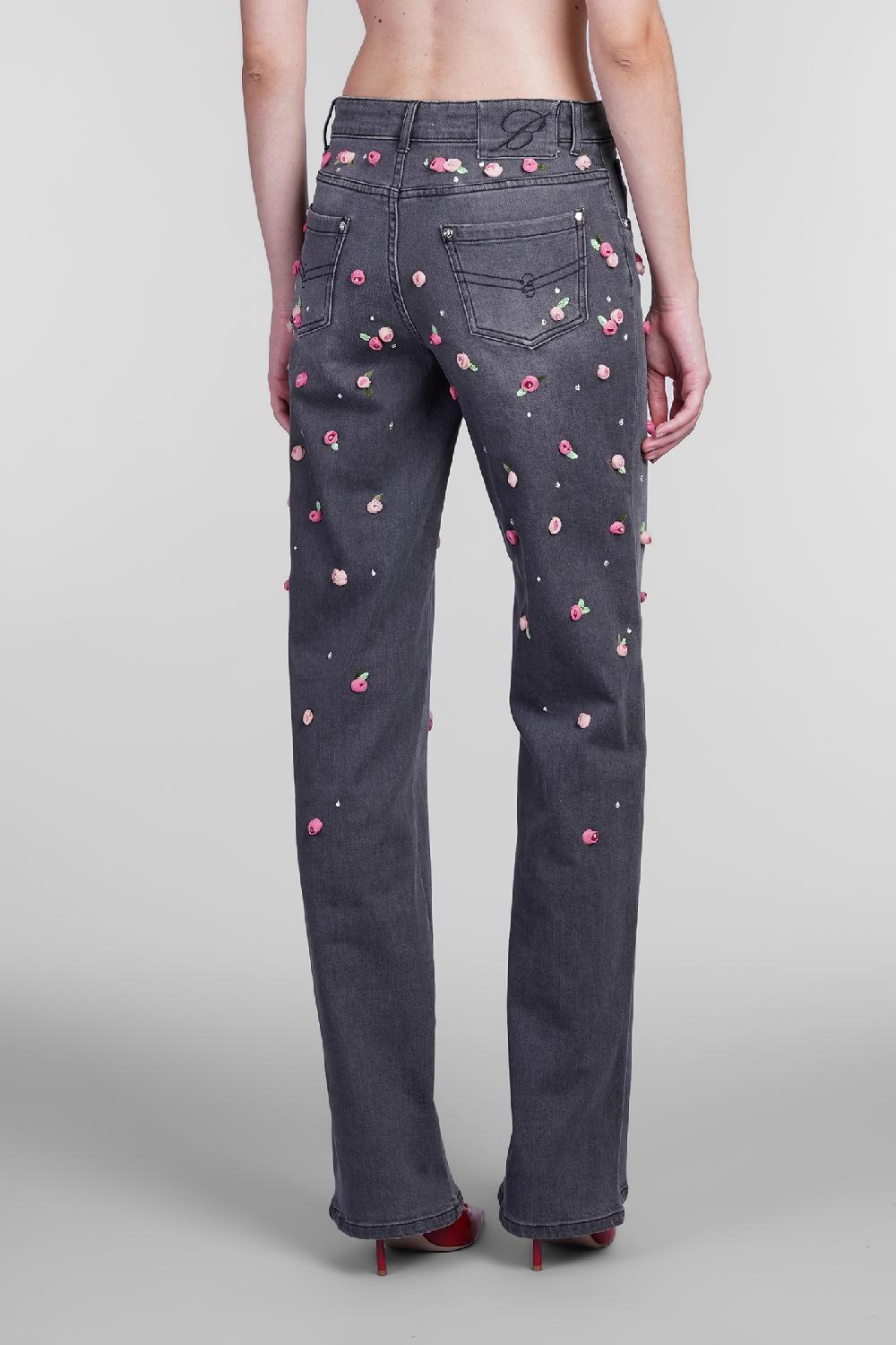 Deliberti Blumarine Jeans in cotone grigio cod. 405280 - Deliberti The Luxury Shopping Fino al 50% di sconto