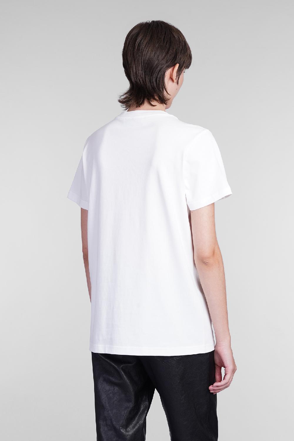 Deliberti Blumarine T-shirt in cotone bianco cod. 403559 - Deliberti The Luxury Shopping Offerta speciale della fabbrica