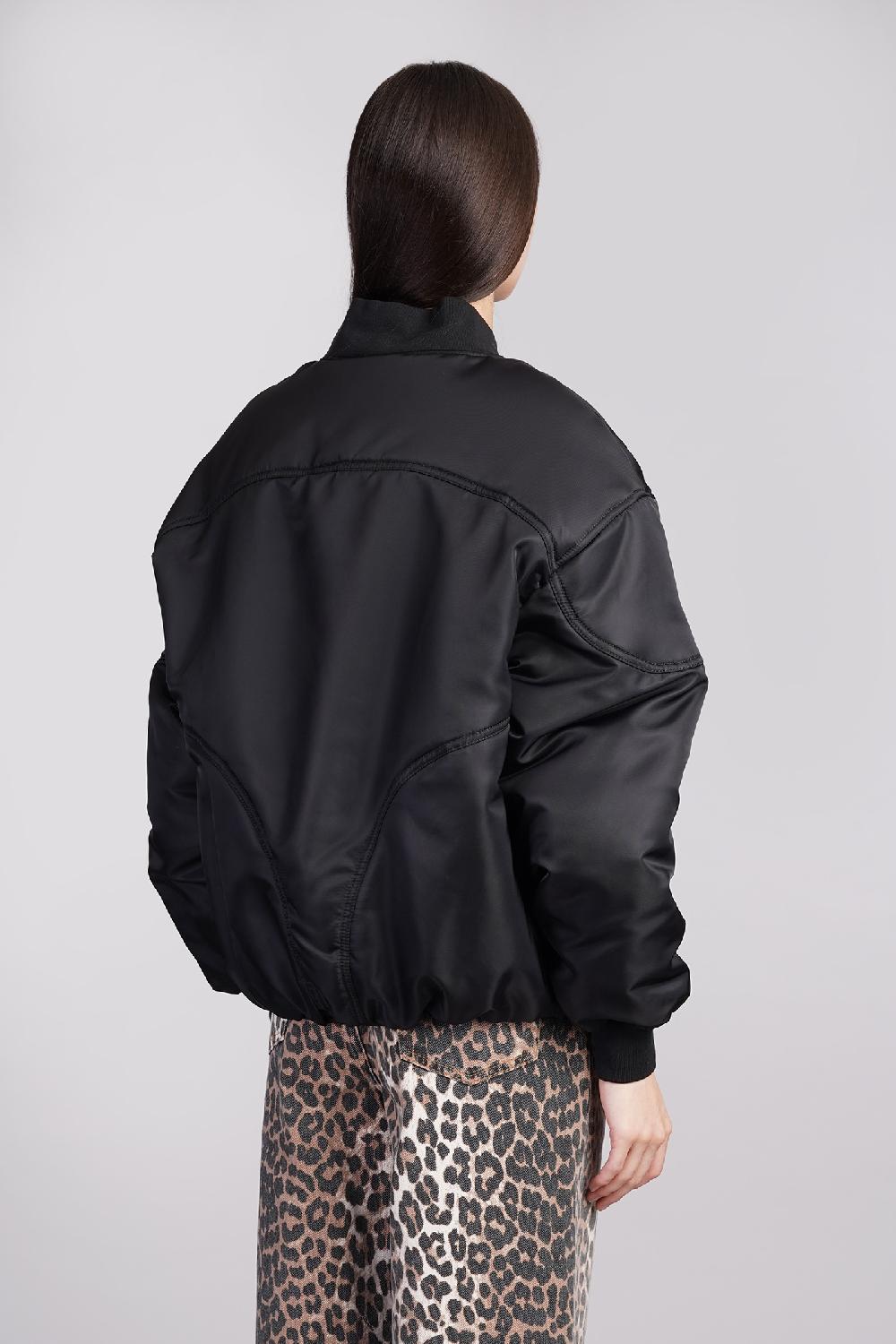 Deliberti Bacon Bomber in poliammide nera cod. 407803 - Deliberti The Luxury Shopping Solo un giorno rimasto