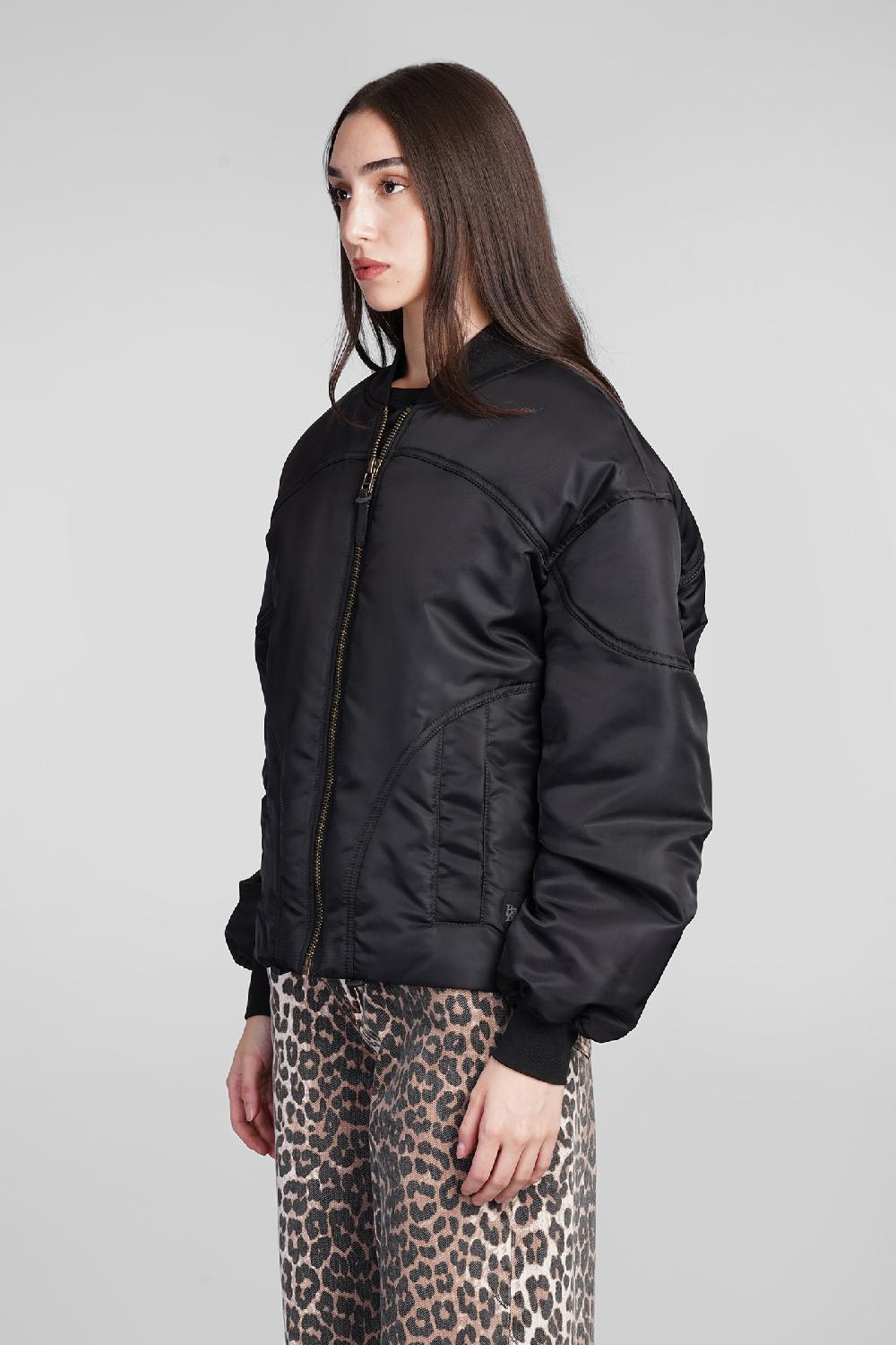 Deliberti Bacon Bomber in poliammide nera cod. 407803 - Deliberti The Luxury Shopping Solo un giorno rimasto