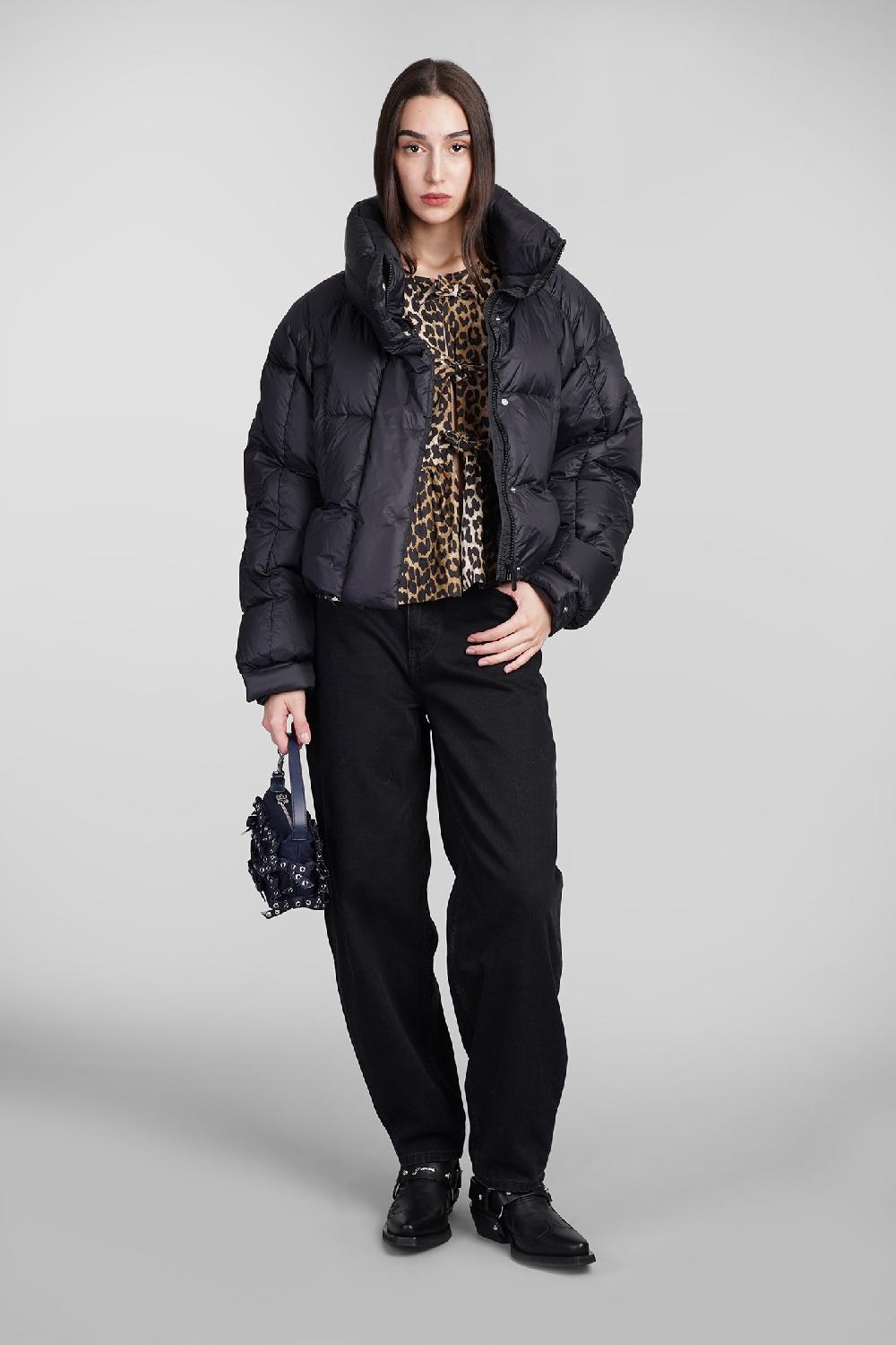 Deliberti Bacon Piumino in poliammide nera cod. 408585 - Deliberti The Luxury Shopping Super sconto
