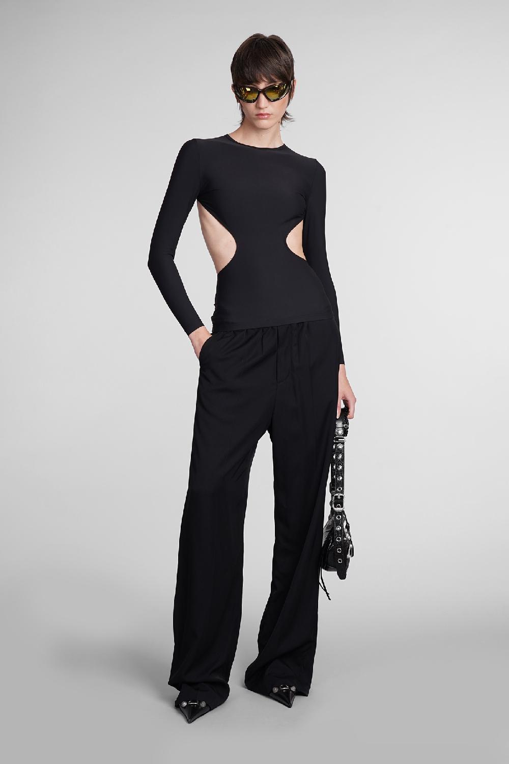 Deliberti Balenciaga Topwear in nylon nero cod. 398894 - Deliberti The Luxury Shopping Nuovo