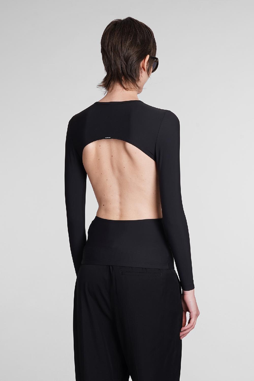 Deliberti Balenciaga Topwear in nylon nero cod. 398894 - Deliberti The Luxury Shopping Nuovo