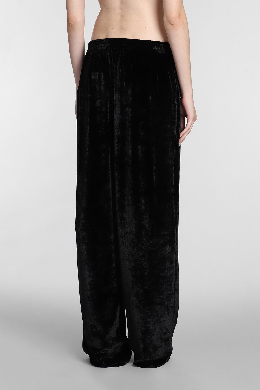 Deliberti Balenciaga Pantalone in viscosa nera cod. 381732 - Deliberti The Luxury Shopping Qualità