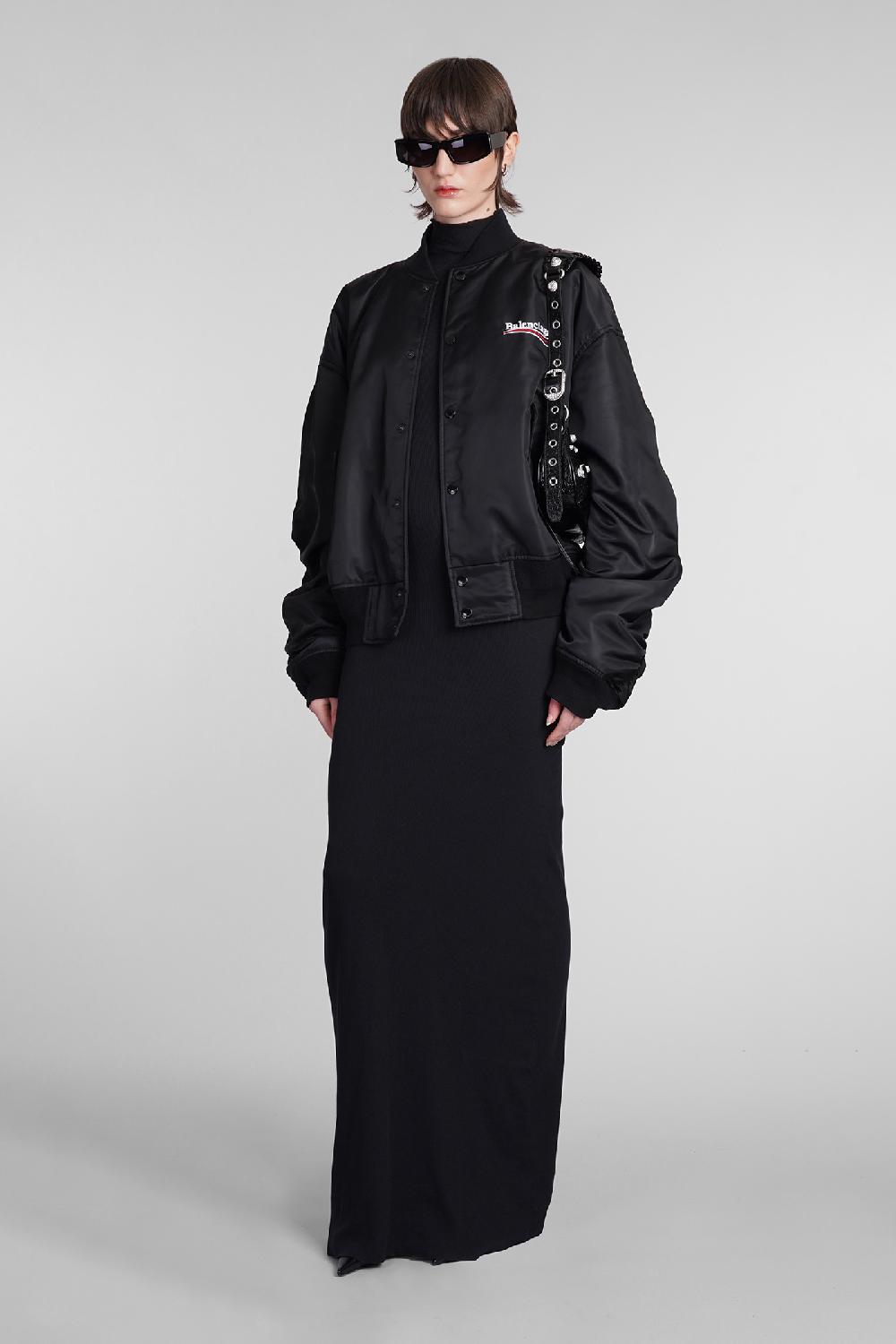 Deliberti Balenciaga Bomber in poliammide nera cod. 398345 - Deliberti The Luxury Shopping Qualità Garantita