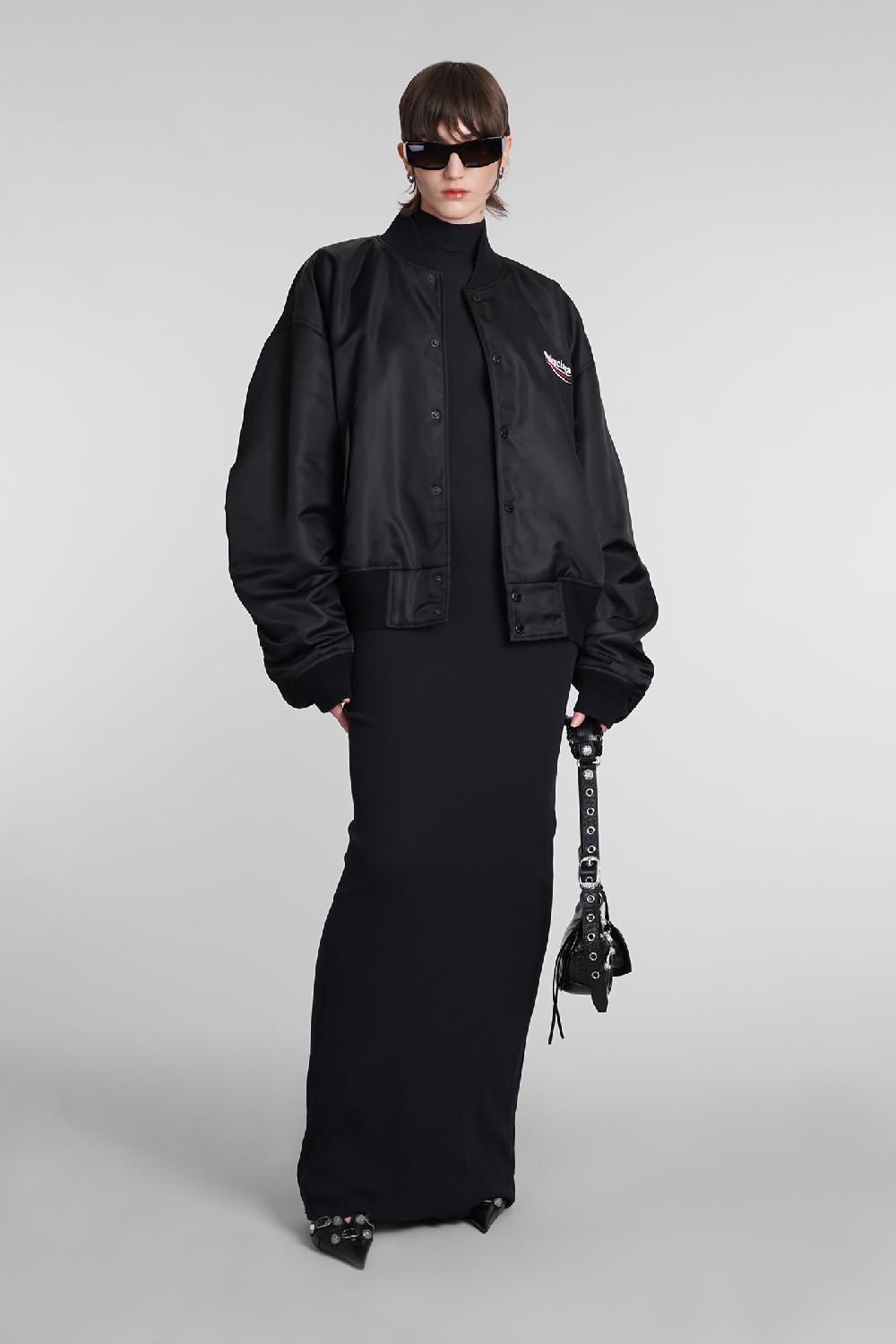 Deliberti Balenciaga Abito in poliammide nera cod. 398344 - Deliberti The Luxury Shopping Negozi Online