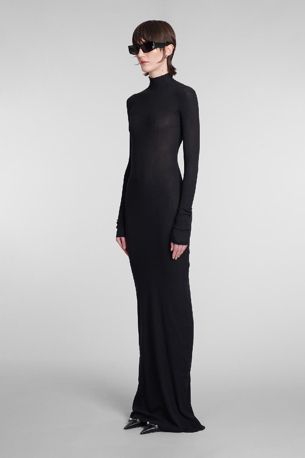 Deliberti Balenciaga Abito in poliammide nera cod. 398344 - Deliberti The Luxury Shopping Negozi Online