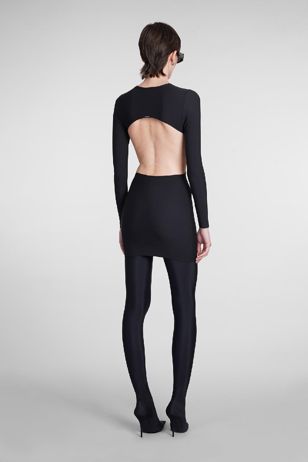 Deliberti Balenciaga Abito in poliammide nera cod. 394993 - Deliberti The Luxury Shopping Fino Al -60%