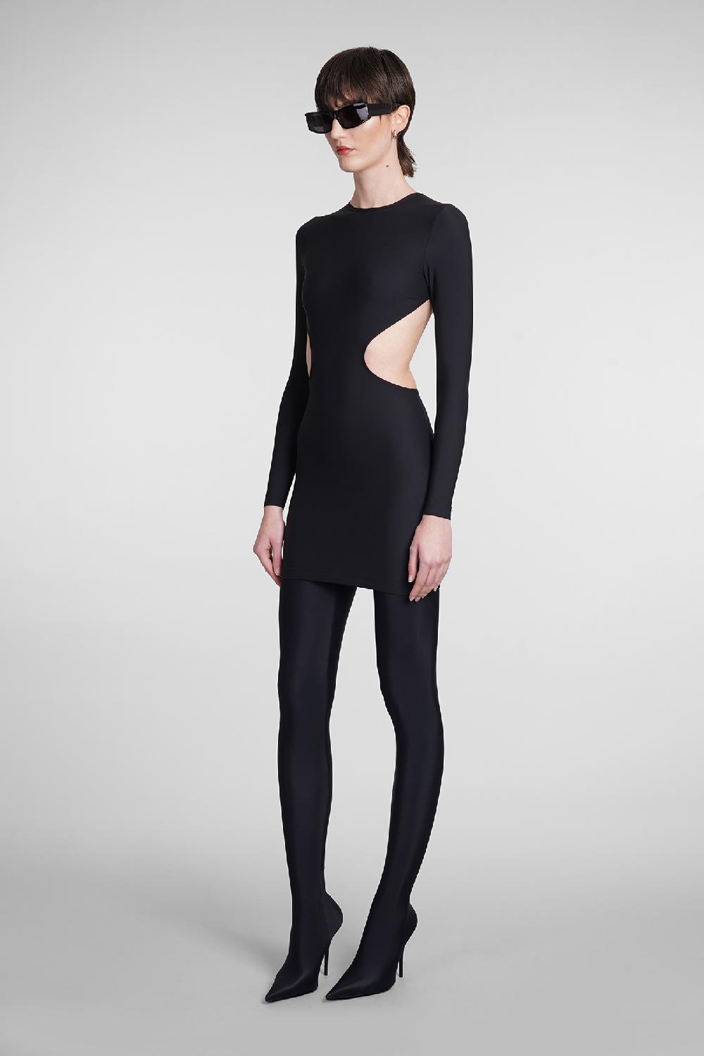 Deliberti Balenciaga Abito in poliammide nera cod. 394993 - Deliberti The Luxury Shopping Fino Al -60%