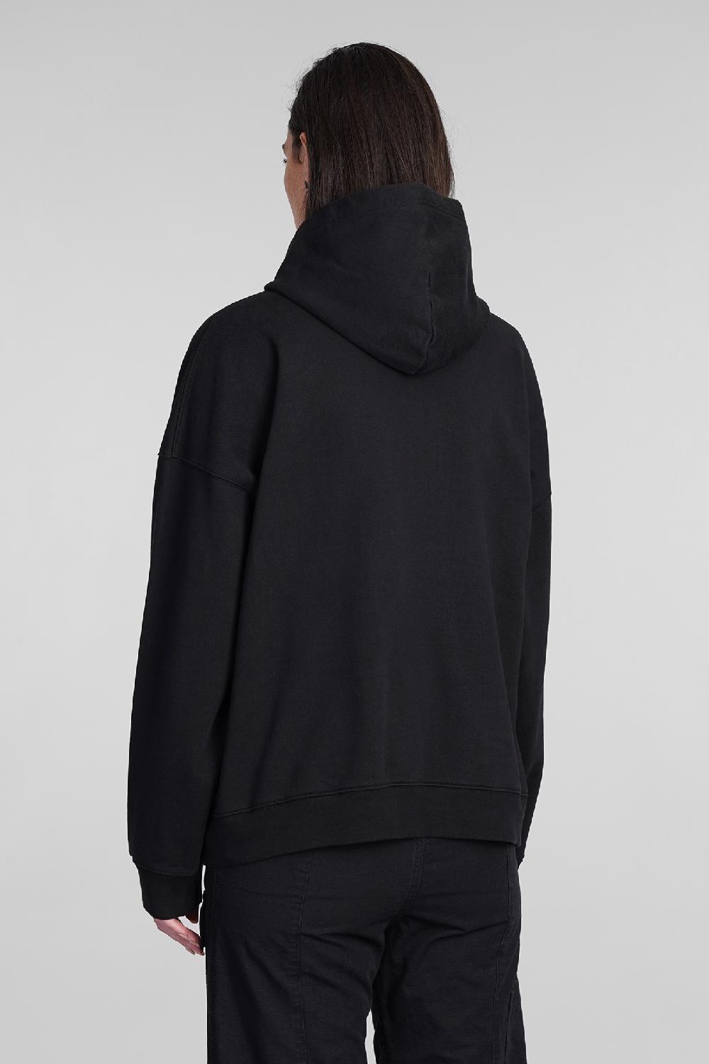 Deliberti Balenciaga Felpa in cotone nero cod. 390883 - Deliberti The Luxury Shopping Sottocosto