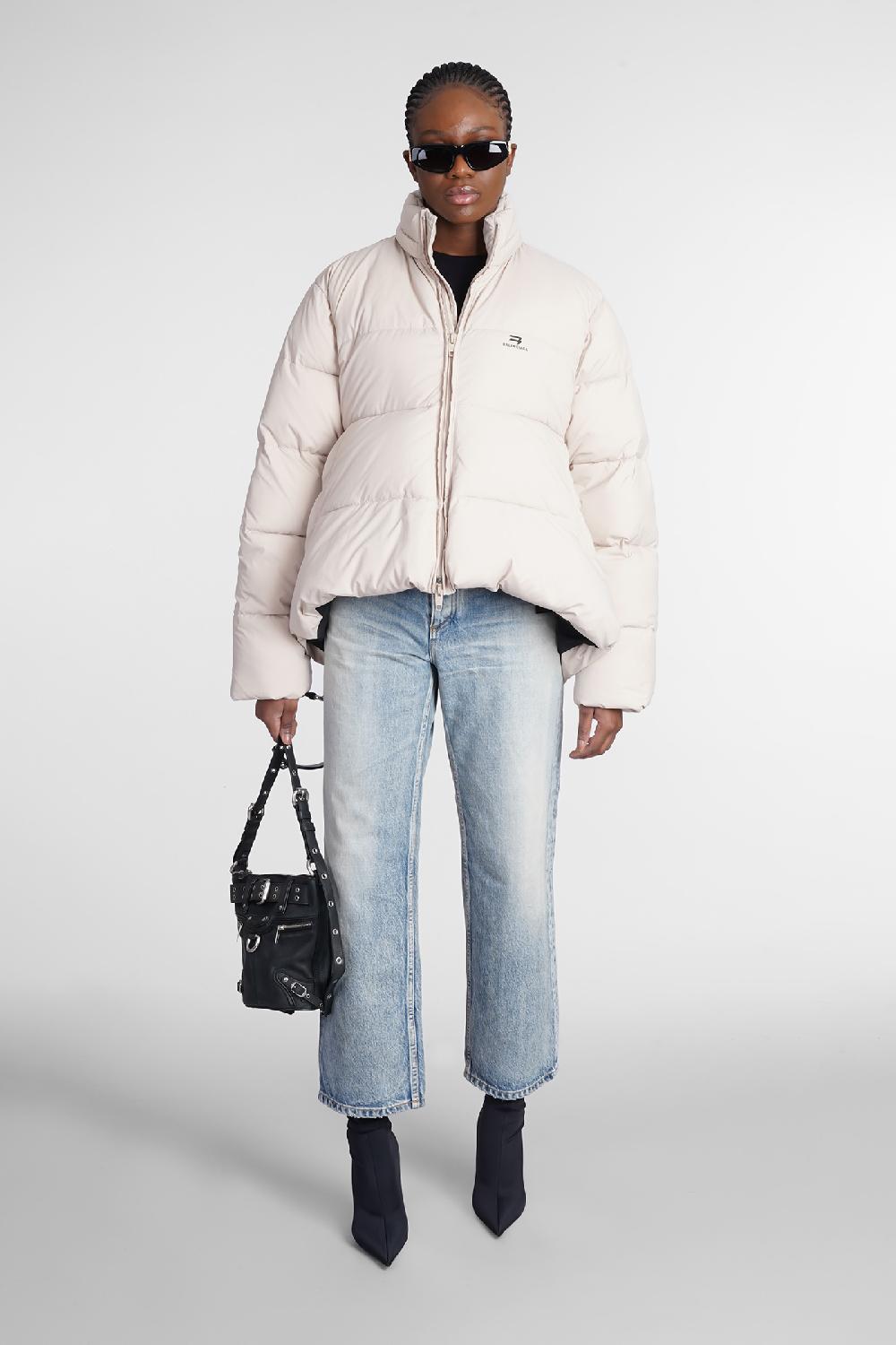 Deliberti Balenciaga Piumino in poliammide beige cod. 369547 - Deliberti The Luxury Shopping Economico