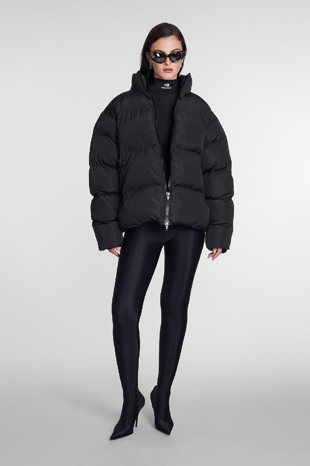 Deliberti Balenciaga Piumino in poliestere nero cod. 386191 - Deliberti The Luxury Shopping Saldi