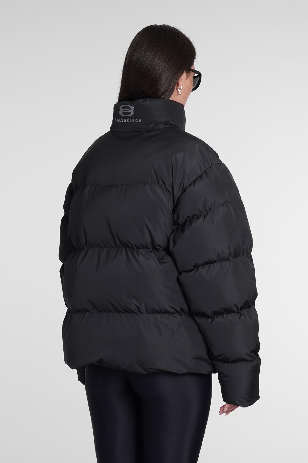 Deliberti Balenciaga Piumino in poliestere nero cod. 386191 - Deliberti The Luxury Shopping Saldi