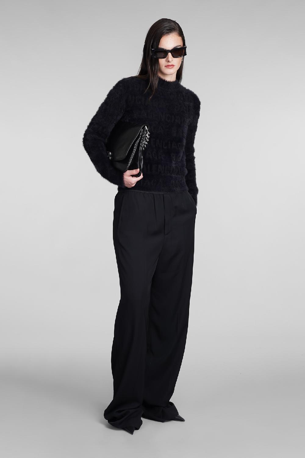 Deliberti Balenciaga Maglia in lana nera cod. 390877 - Deliberti The Luxury Shopping Offerte
