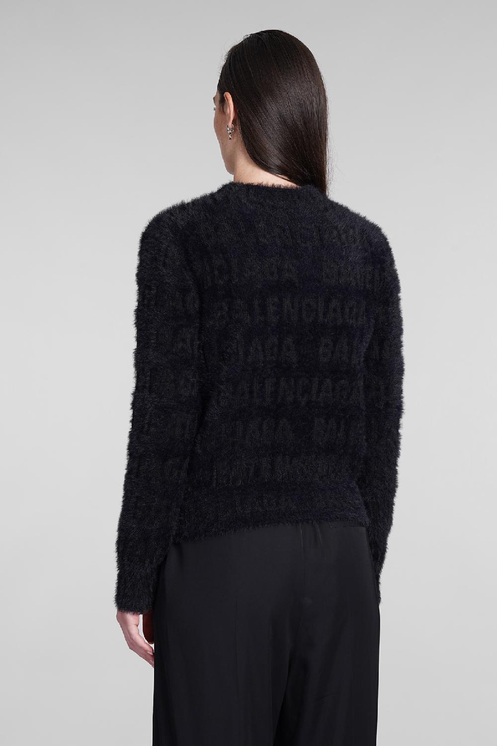 Deliberti Balenciaga Maglia in lana nera cod. 390877 - Deliberti The Luxury Shopping Offerte