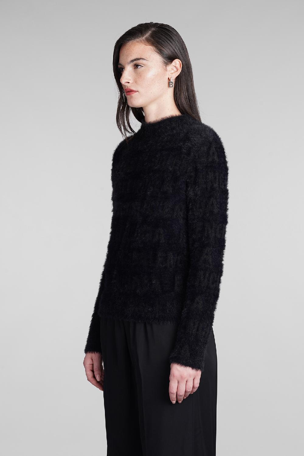 Deliberti Balenciaga Maglia in lana nera cod. 390877 - Deliberti The Luxury Shopping Offerte