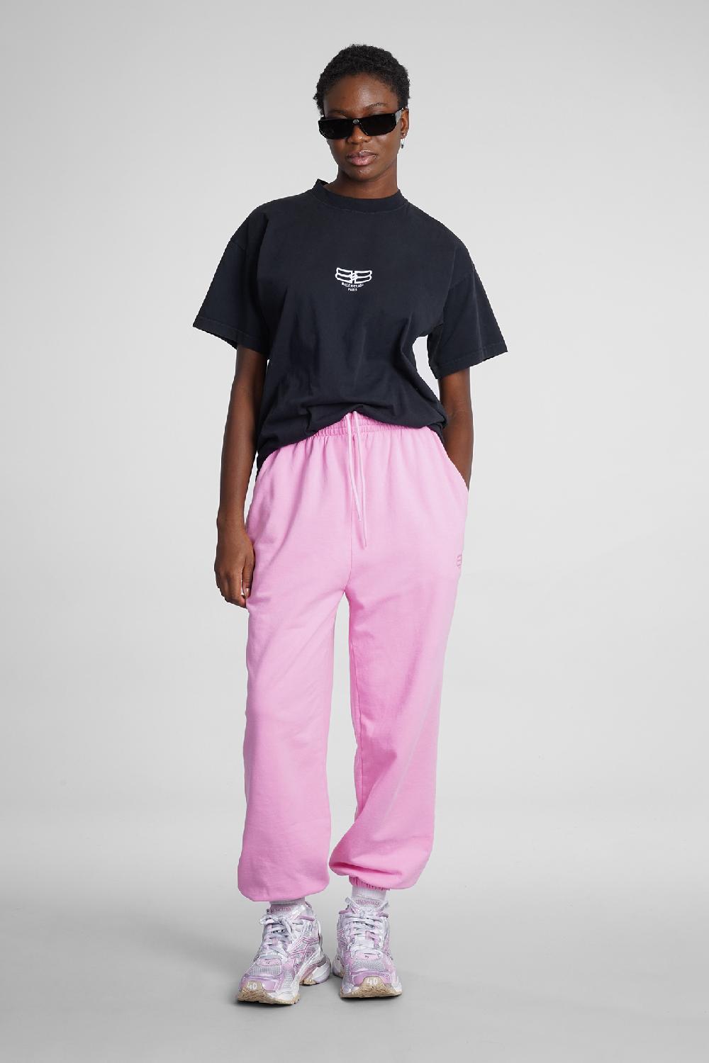 Deliberti Balenciaga T-shirt in cotone nero cod. 354305 - Deliberti The Luxury Shopping Nuova