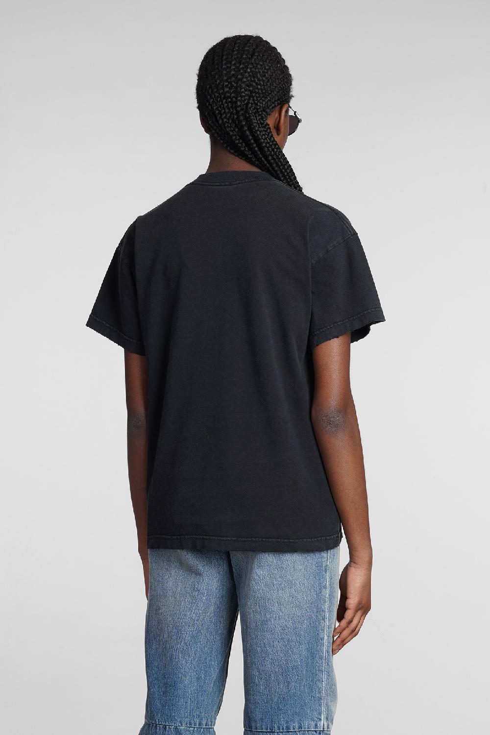 Deliberti Balenciaga T-shirt in cotone nero cod. 362937 - Deliberti The Luxury Shopping Spedizione gratuita