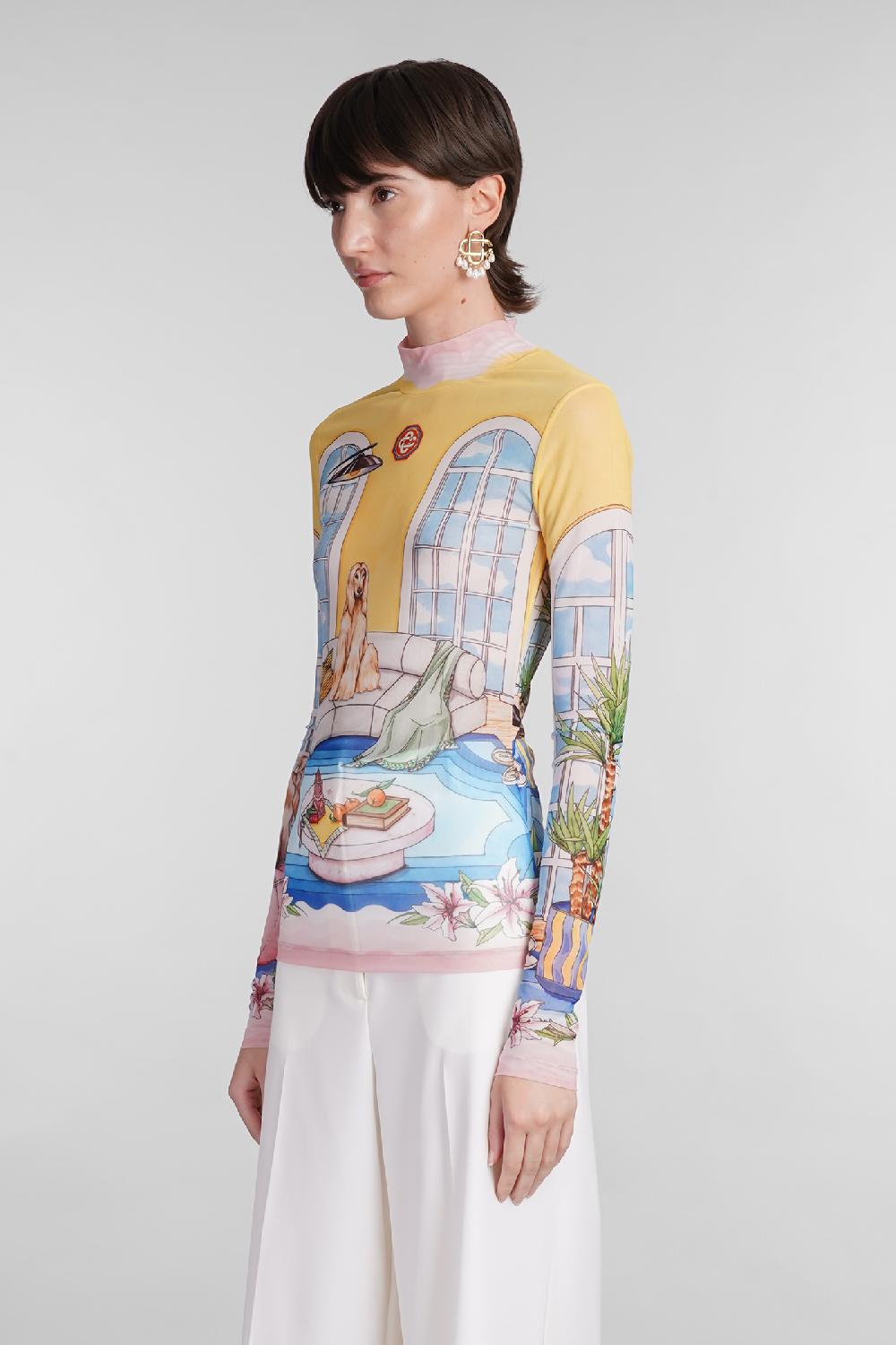 Deliberti Casablanca Topwear in poliestere multicolor cod. 402437 - Deliberti The Luxury Shopping Offerta natalizia