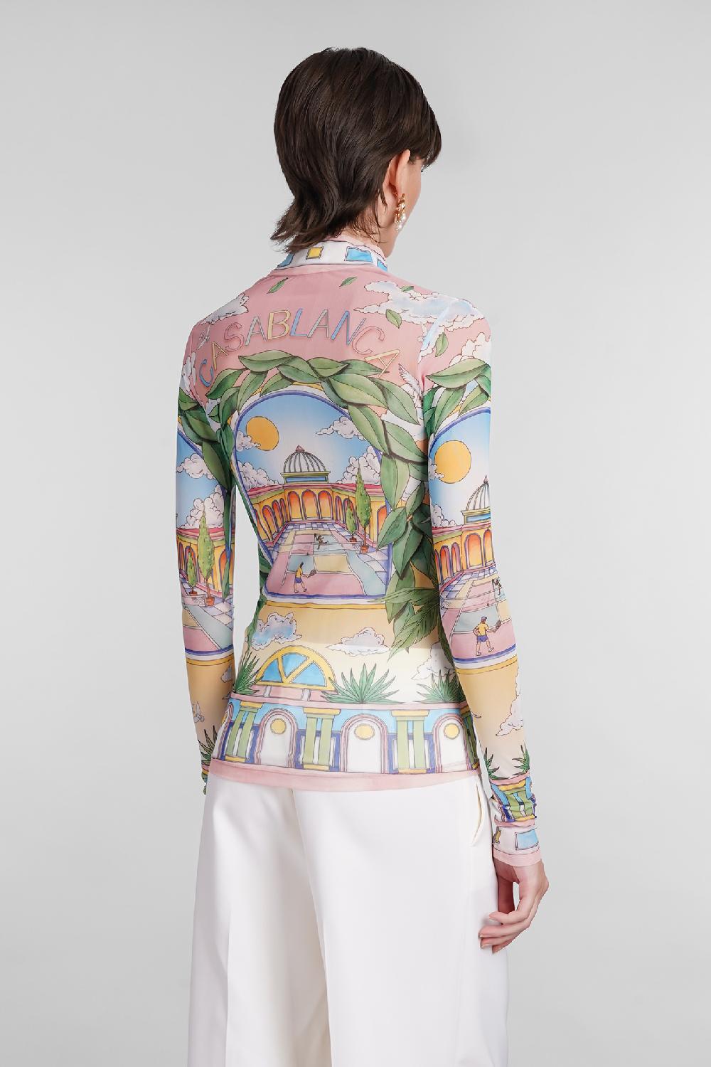 Deliberti Casablanca Topwear in poliestere multicolor cod. 402438 - Deliberti The Luxury Shopping Offerta Pasqua