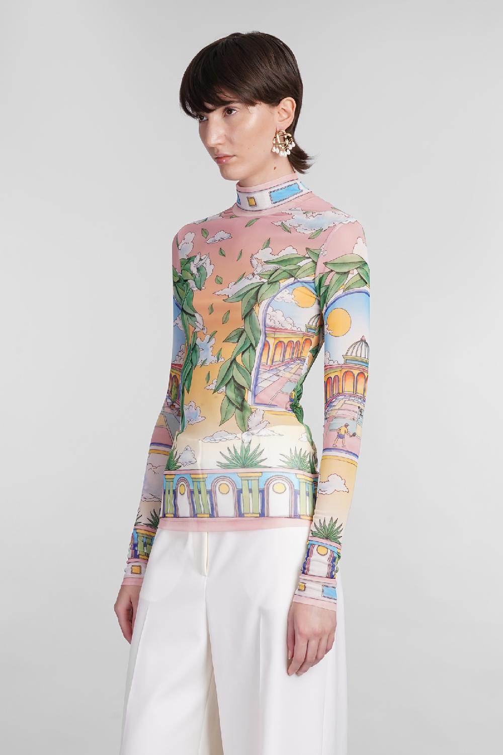 Deliberti Casablanca Topwear in poliestere multicolor cod. 402438 - Deliberti The Luxury Shopping Offerta Pasqua