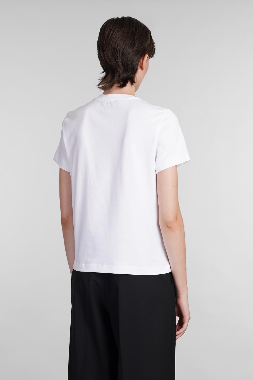 Deliberti Casablanca T-shirt in cotone bianco cod. 402439 - Deliberti The Luxury Shopping Offerta per la Festa della Mamma