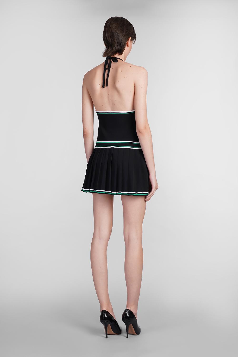 Deliberti Casablanca Abito in viscosa nera cod. 402442 - Deliberti The Luxury Shopping Offerta Anniversario