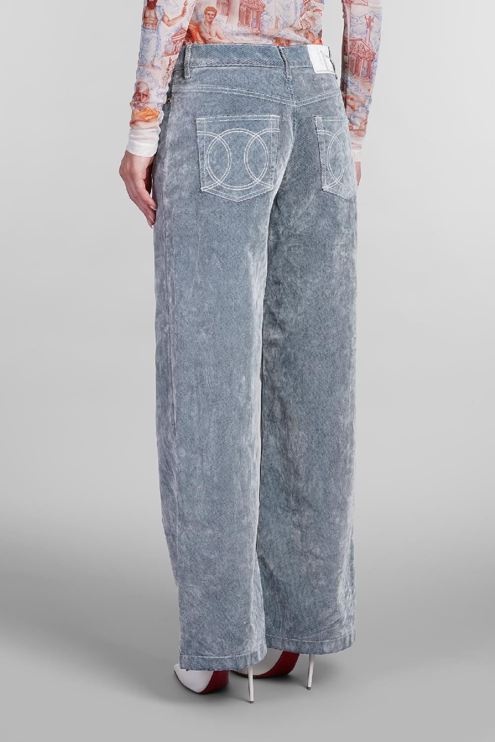 Deliberti Casablanca Jeans in denim blu cod. 404114 - Deliberti The Luxury Shopping Offerta temporanea
