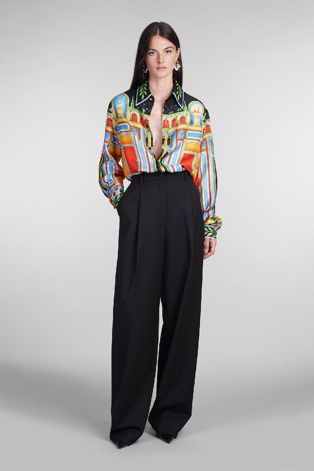 Deliberti Casablanca Camicia in seta multicolor cod. 404997 - Deliberti The Luxury Shopping Lightning offer