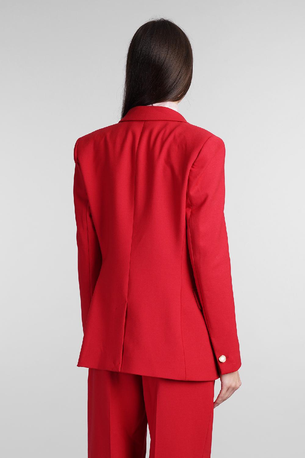 Deliberti Casablanca Blazer in lana rossa cod. 409063 - Deliberti The Luxury Shopping Bestseller