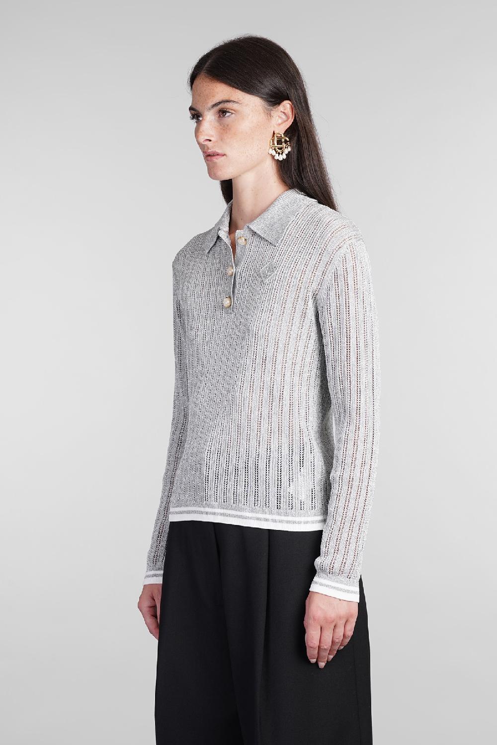 Deliberti Casablanca Polo in viscosa grigia cod. 405000 - Deliberti The Luxury Shopping Comprane uno, ottenene uno gratis