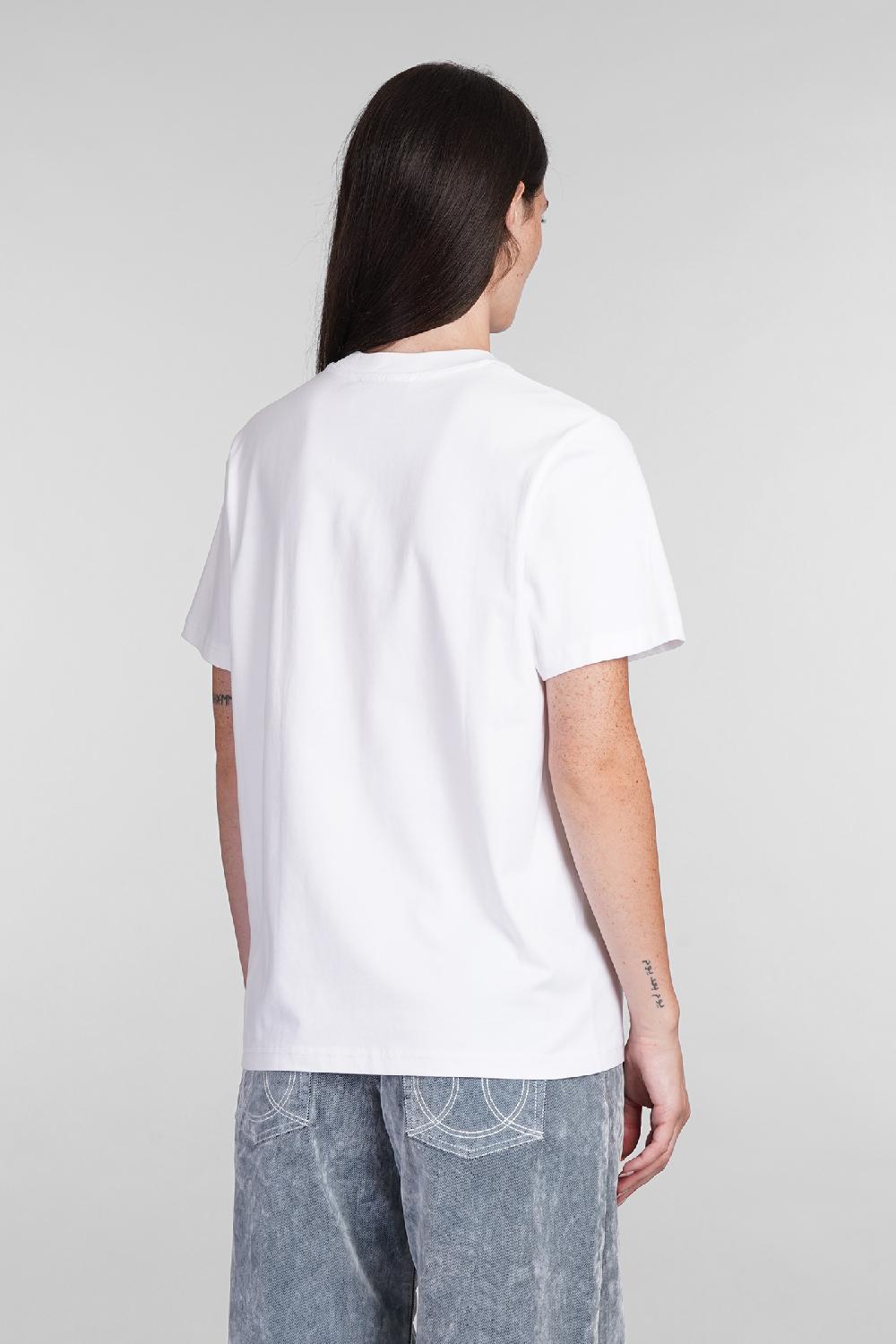 Deliberti Casablanca T-shirt in cotone bianco cod. 403114 - Deliberti The Luxury Shopping Sconti VIP