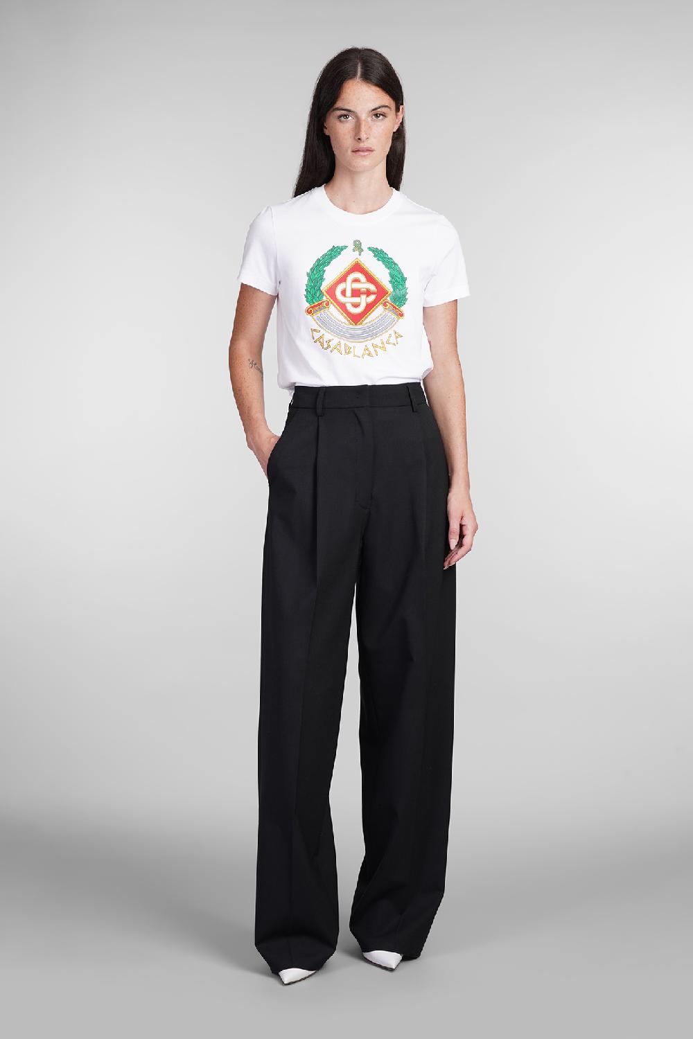 Deliberti Casablanca T-shirt in cotone bianco cod. 403117 - Deliberti The Luxury Shopping Offerta settimanale