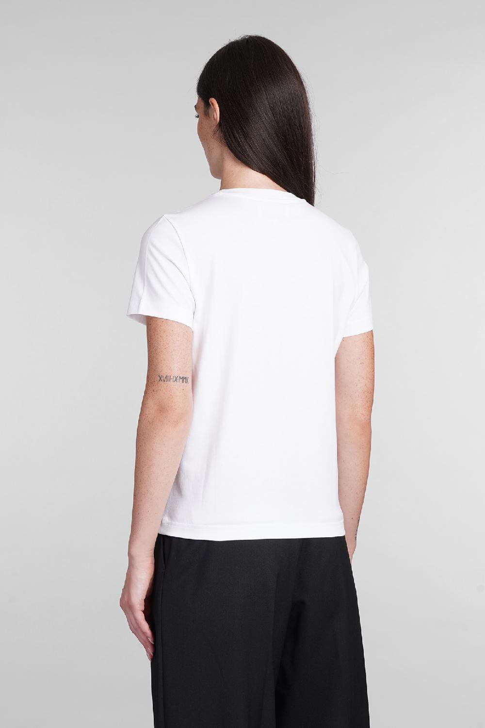 Deliberti Casablanca T-shirt in cotone bianco cod. 403117 - Deliberti The Luxury Shopping Offerta settimanale