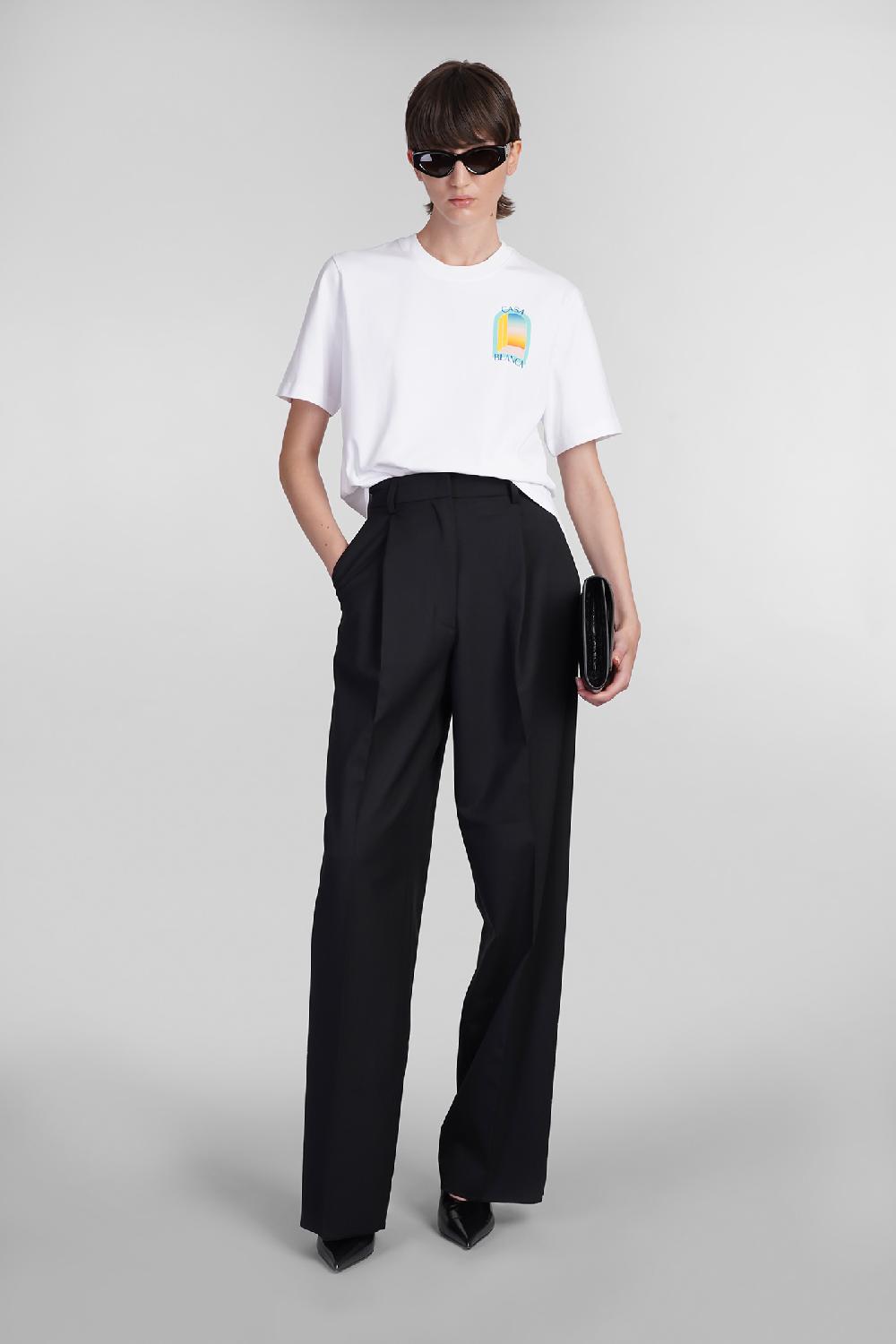 Deliberti Casablanca T-shirt in cotone bianco cod. 402434 - Deliberti The Luxury Shopping Ritorno libero