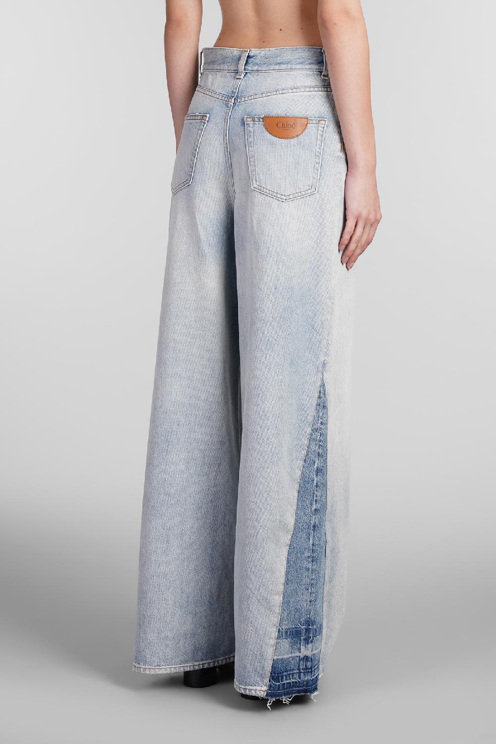 Deliberti Chloé Jeans in denim blu cod. 409047 - Deliberti The Luxury Shopping Rilascio limitato