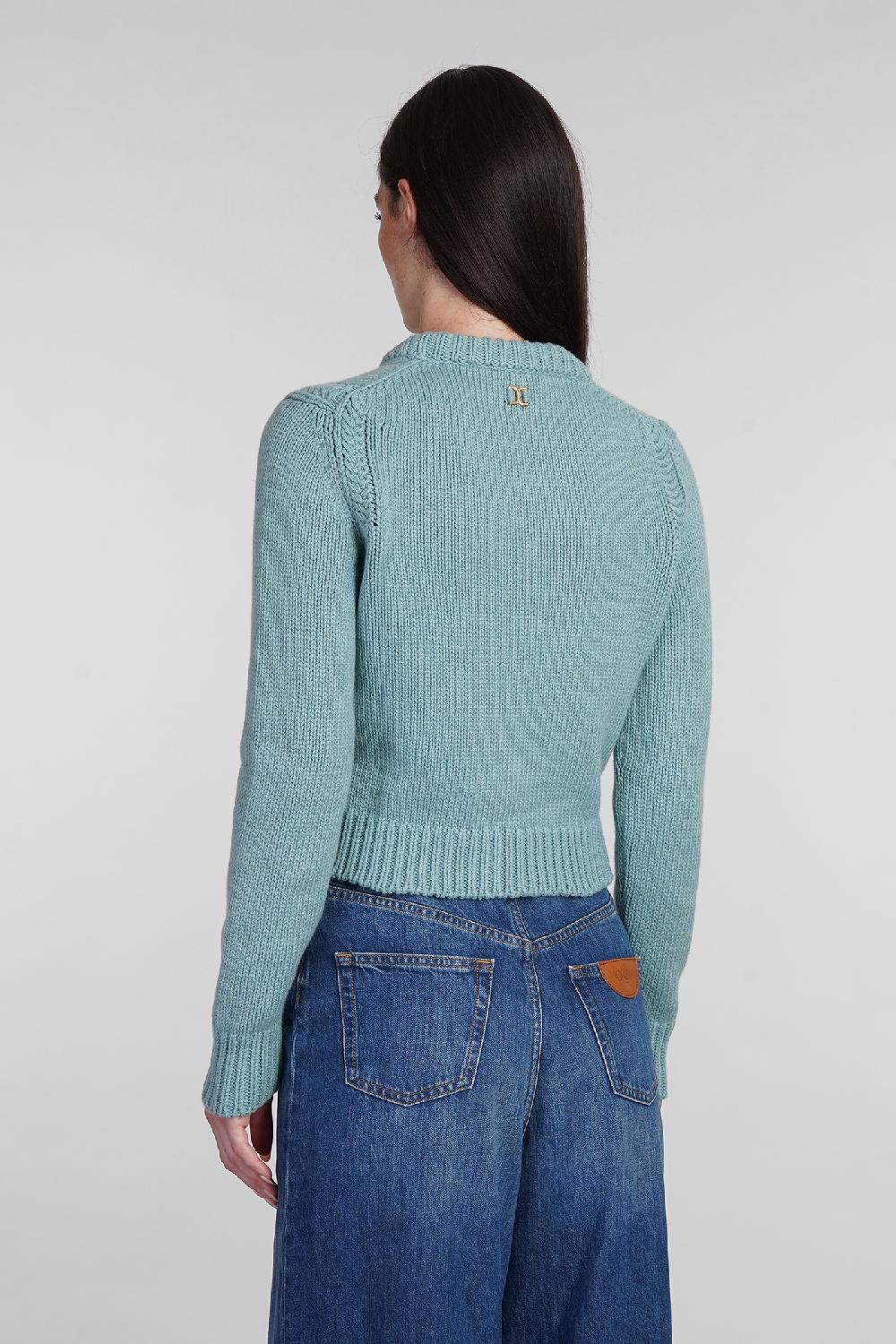 Deliberti Chloé Maglia in lana verde cod. 404208 - Deliberti The Luxury Shopping Only for today