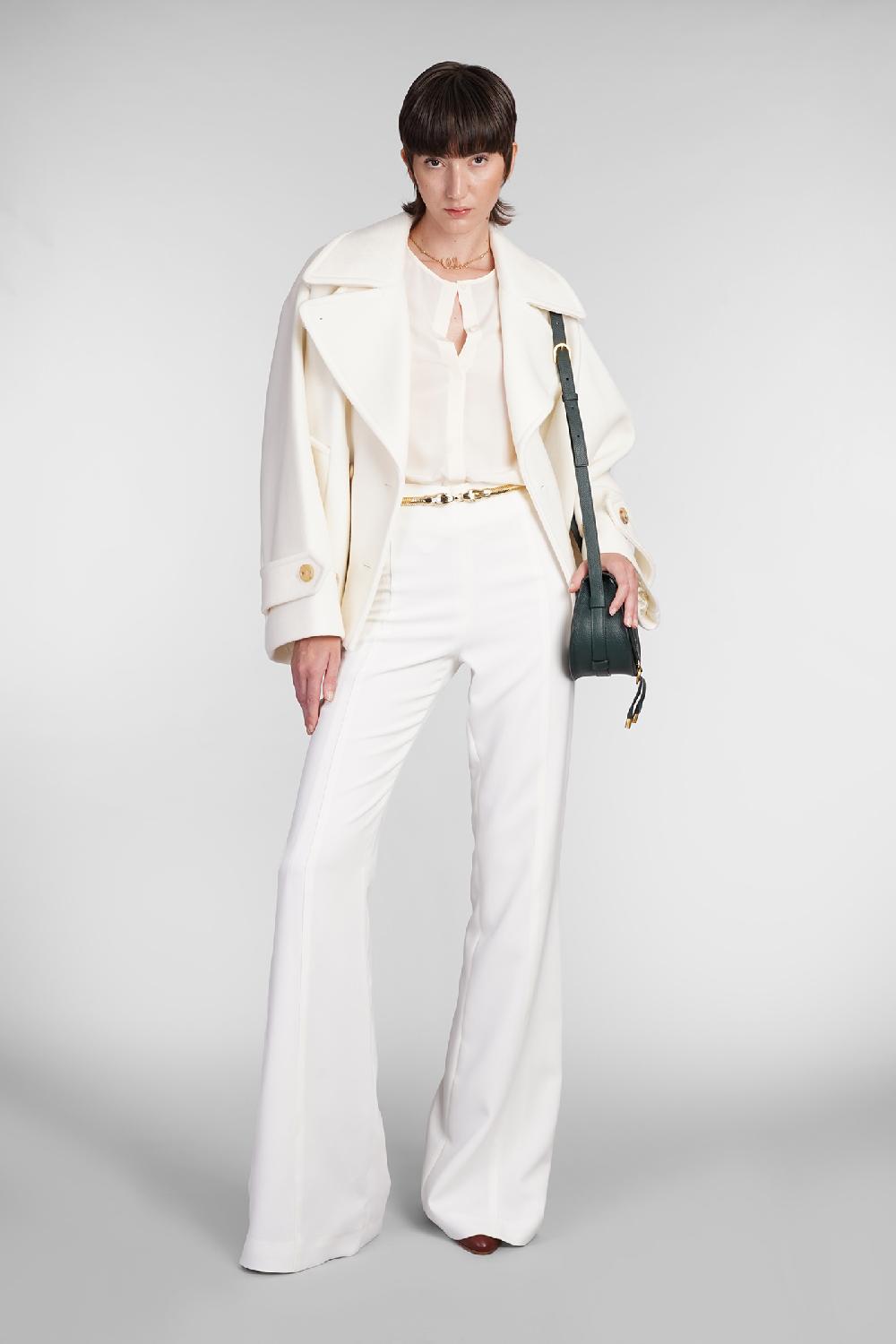 Deliberti Chloé Blusa in seta beige cod. 406246 - Deliberti The Luxury Shopping 50% di sconto con spedizione gratuita